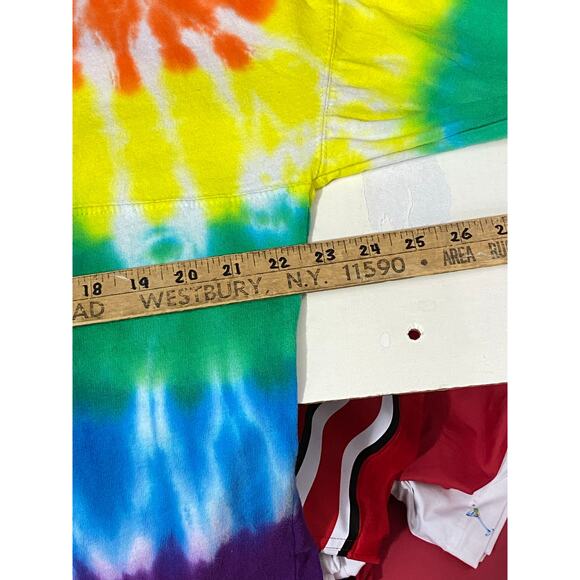 Universal Studios Marvel Tie Dye Long Sleeve Love is Universal T Shirt Sz Large - Picture 3 of 12